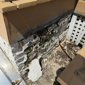 Before masonry repair